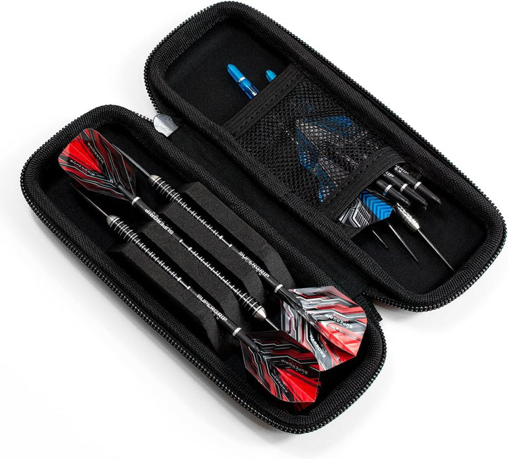 Harrows Darttasche Blaze 3 | Dartkoffer Darthalter I Dartkoffer für 3 Dartpfeile | Professionelles D