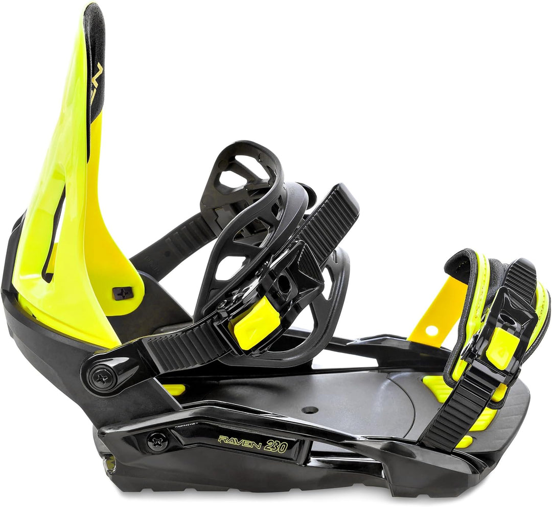 RAVEN Snowboard Set: Snowboard Pulse + Bindung s230 Lime 167cm Wide + s230 Lime M/L, 167cm Wide + s2