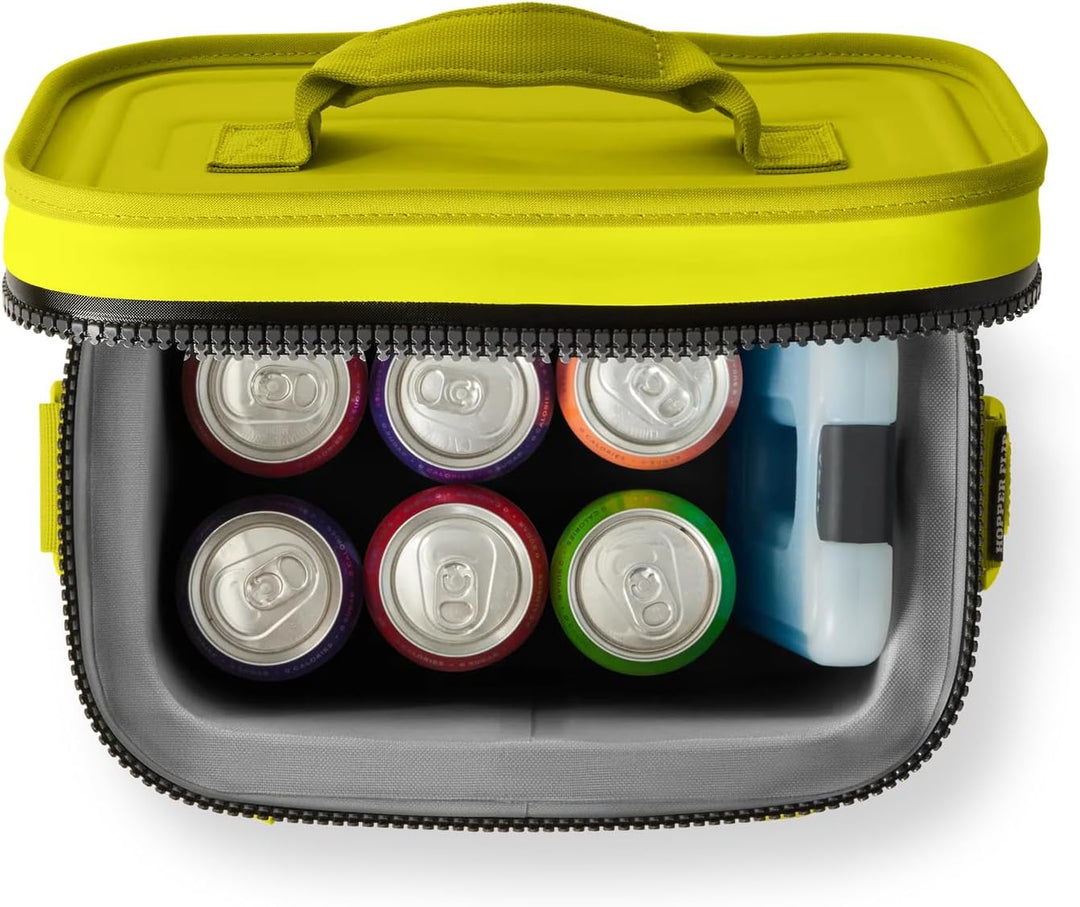 YETI Hopper Flip 8 Cool Bag, Portable & Insulated Backpack Cooler Firefly Yellow, Firefly Yellow