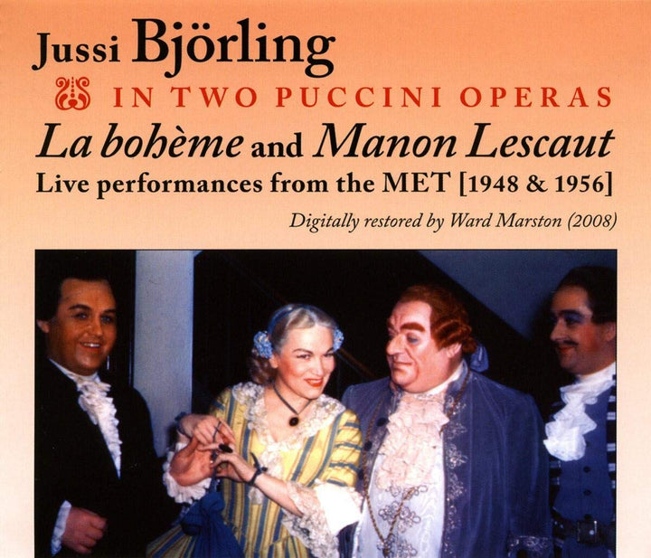La Boheme (1948) / Manon Lescaut (1956), Audio-CD