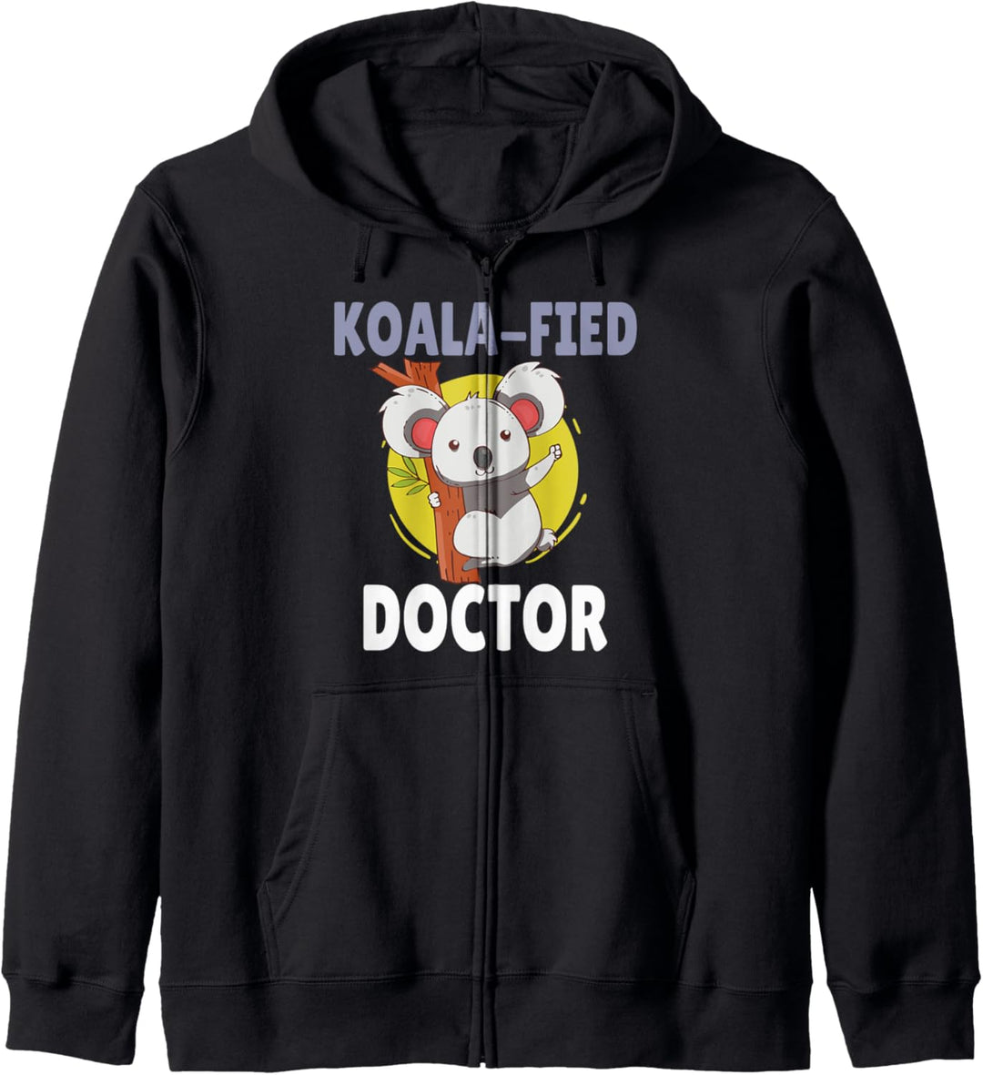 Lustiges Koaladoktorgeschenk Kapuzenjacke