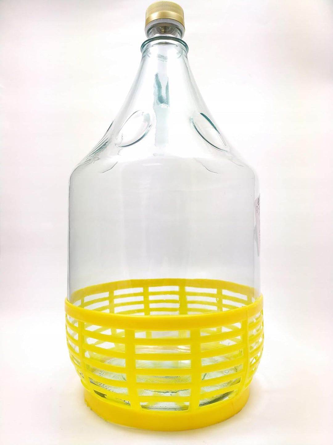Unbekannt 4 STÜCK 5L GLASBALLON mit Kunststoffkorb Weinballon GÄRBALLON GLASFLASCHE
