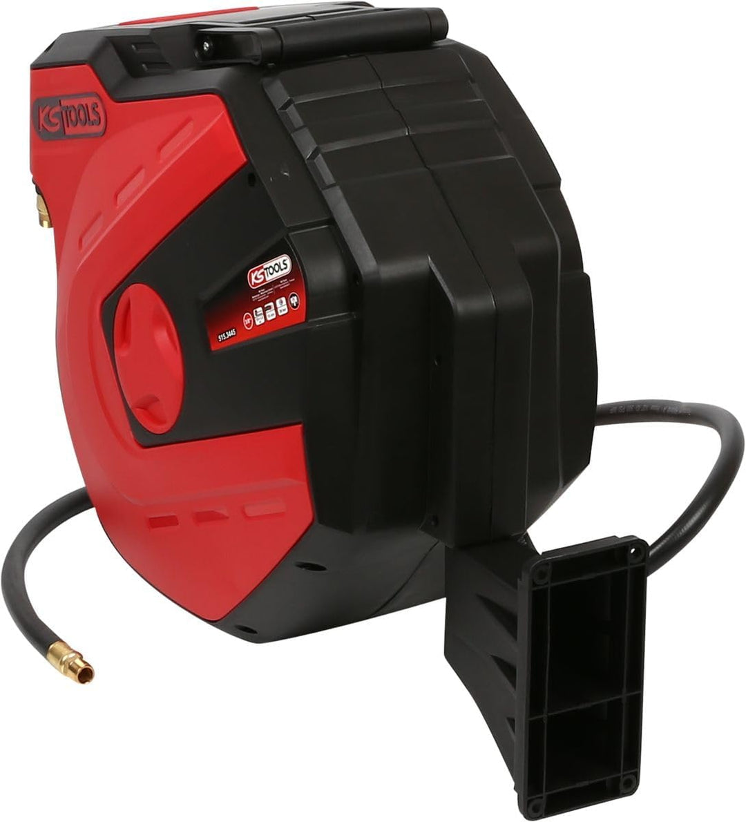 KS Tools 515.3445 Automatischer Druckluftschlauch-Aufroller, Ø 13mm x 15m