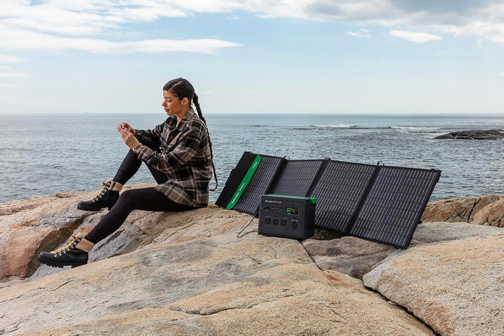 APC by Schneider Eletric OffGrid Tragbares 200-W-Solarpanel, PSP200-Solargeneratorpanel, All-in-One-