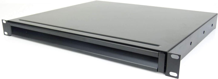 Adam Hall 19" Parts 874 E 01 A - ERGO 19" Aluminium Rackschublade 1 HE Aluminum 1 HE, Aluminum 1 HE