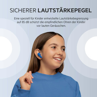 Belkin SOUNDFORM Nano, Bluetooth-Kopfhörer für Kinder, kabellos, 85-dB-Begrenzung zum Gehörschutz, O