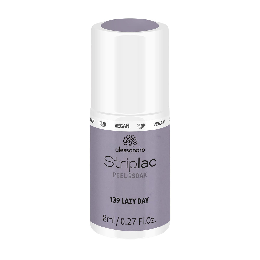 alessandro Striplac UV-Nagellack Lazy Day – Schonend und langanhaltend – Einfache Entfernung dank Pe