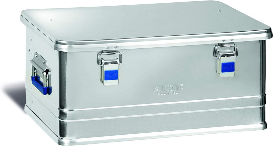 ALUTEC Aluminiumbox COMFORT 48 (Inhalt 48 l, Innenmasse (LxBxH) 550 X 350 X 248 mm, staub-/spritzwas