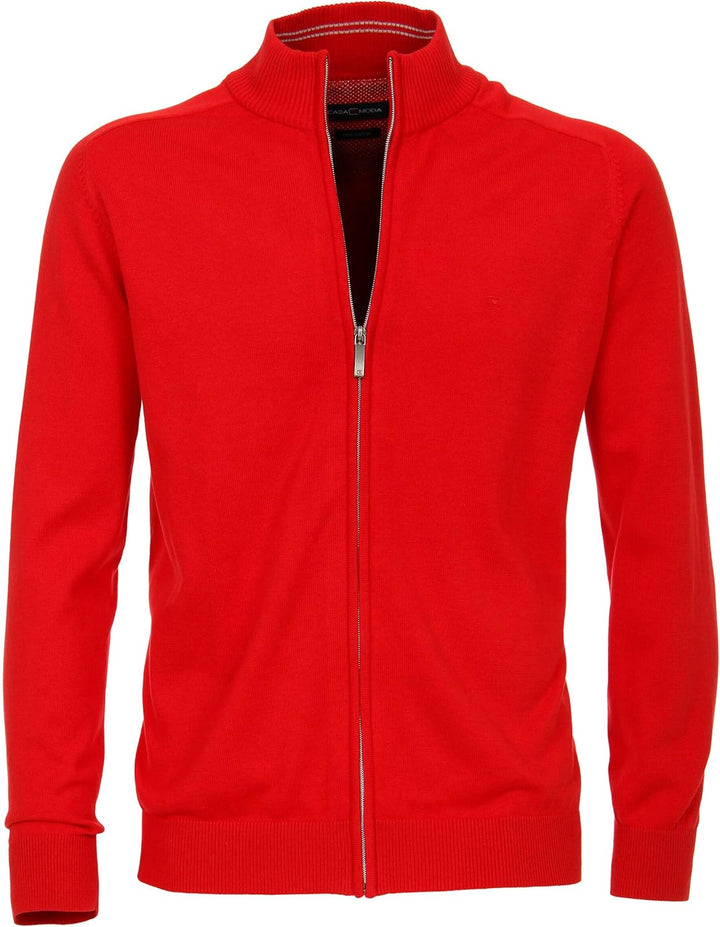 CASAMODA Strickjacke Uni L Grau, L Grau
