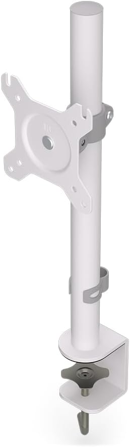 ENDORFY Atlas Single Onyx White, stabile Monitorhalterung, bis zu 27 Zoll, grosser Höhenverstellwink
