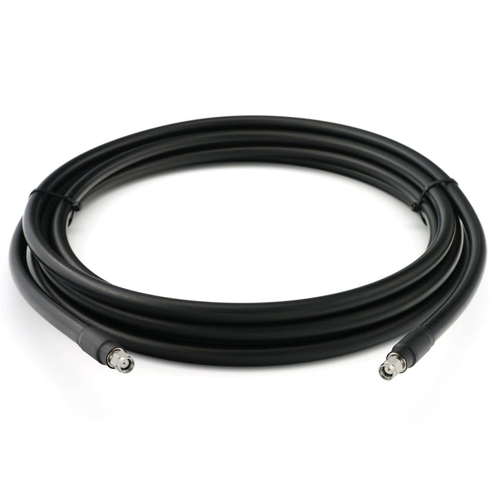 RANGEFUL 10m RP-SMA Stecker auf RP-SMA Stecker Koaxialkabel – 10 Meter 8D-FB Ultra-Verlustarmes Ø11.