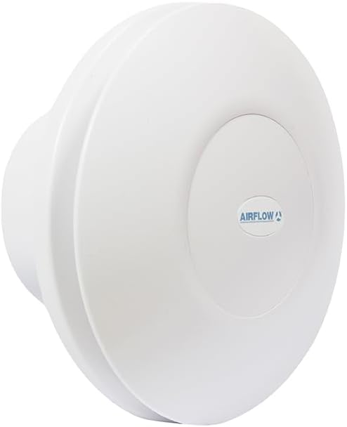 Airflow iCONstant Feuchte-Timer dMEV Lüfter – Leise (10 dB), Dauerlüftung, 1,21W Motor, einstellbare
