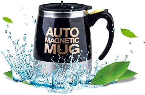Mengshen Becher Magnetische Rühren Tasse, Self Stirring Coffee Cup Magnetic Mug for Coffee/Tea/Hot C