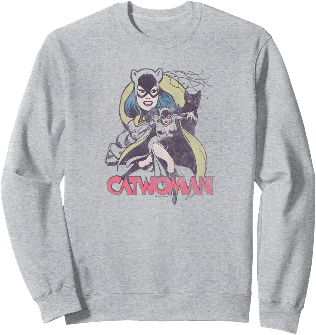 Batman Catwoman Three Cats Sweatshirt