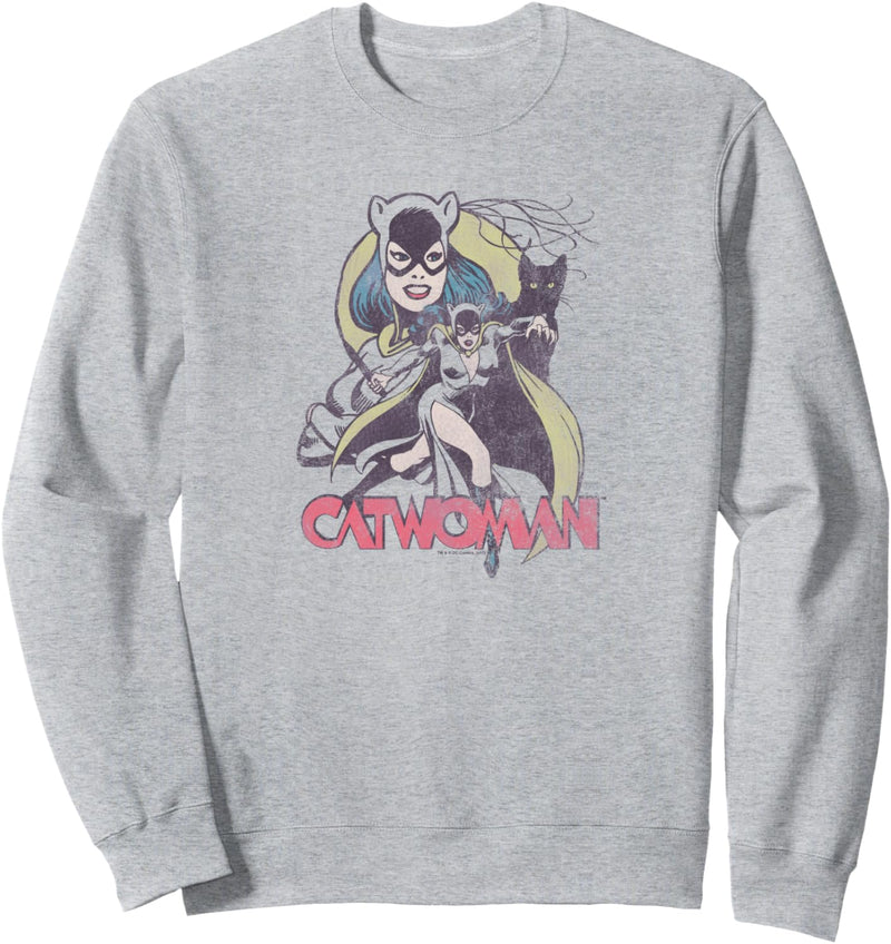 Batman Catwoman Three Cats Sweatshirt