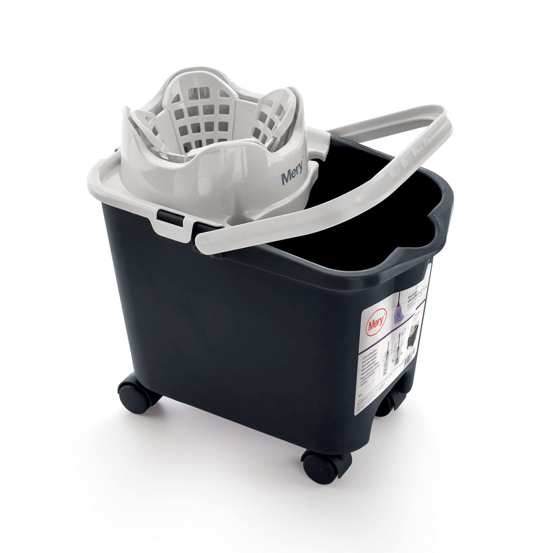 Mery 0422.23 Mikrofaser Wischmop, höchste Saugfähigkeit, mit deutschem Gewinde, lila