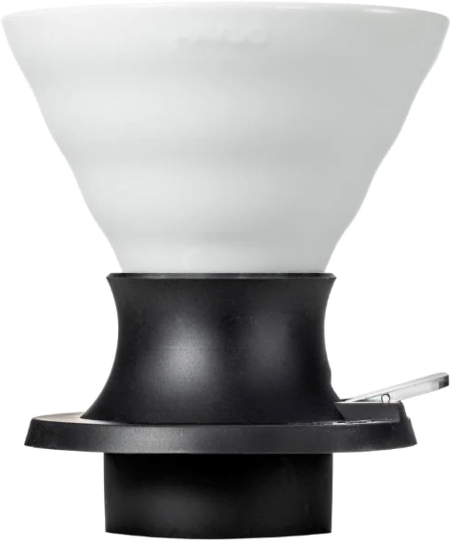 HARIO V60 Keramik-Tropfschalter, 200 ml, Weiss Size 02 Ceramic Weiss, Size 02 Weiss