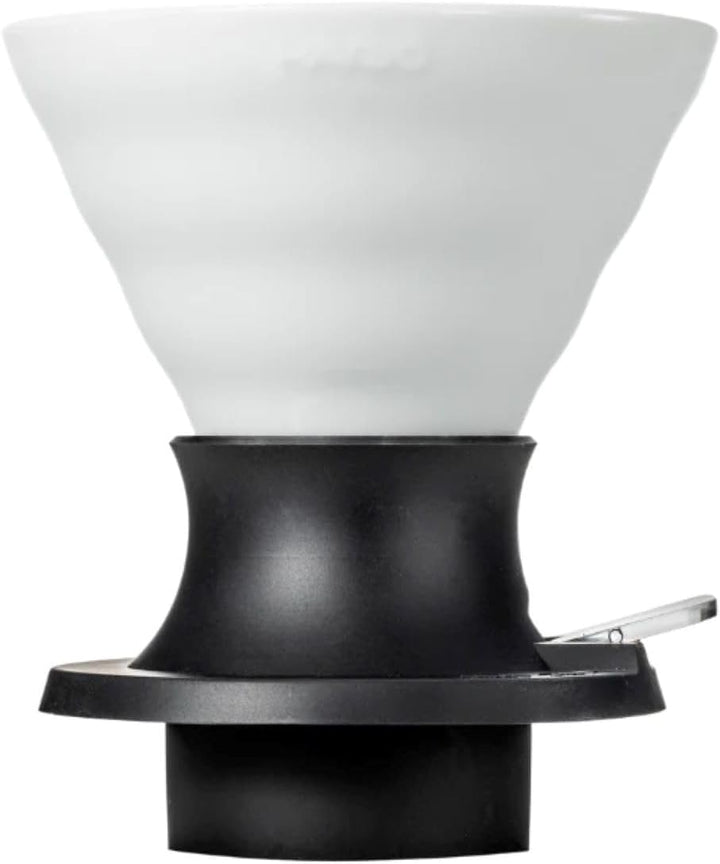 HARIO V60 Keramik-Tropfschalter, 200 ml, Weiss Size 02 Ceramic Weiss, Size 02 Weiss