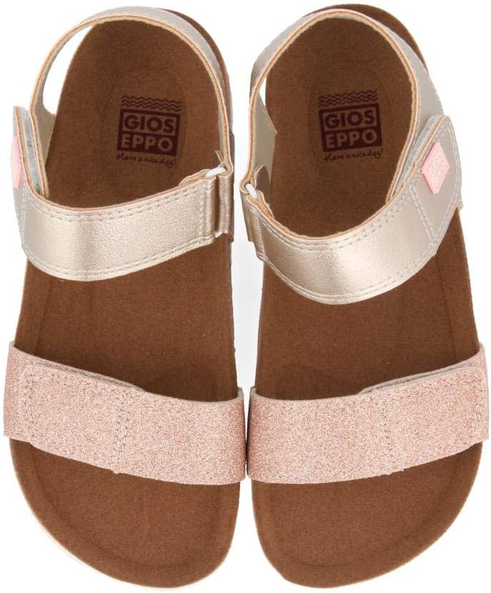 GIOSEPPO Mädchen Jabbeke Peeptoe Sandalen 26 EU Gold Cobre Cobre, 26 EU Gold Cobre Cobre