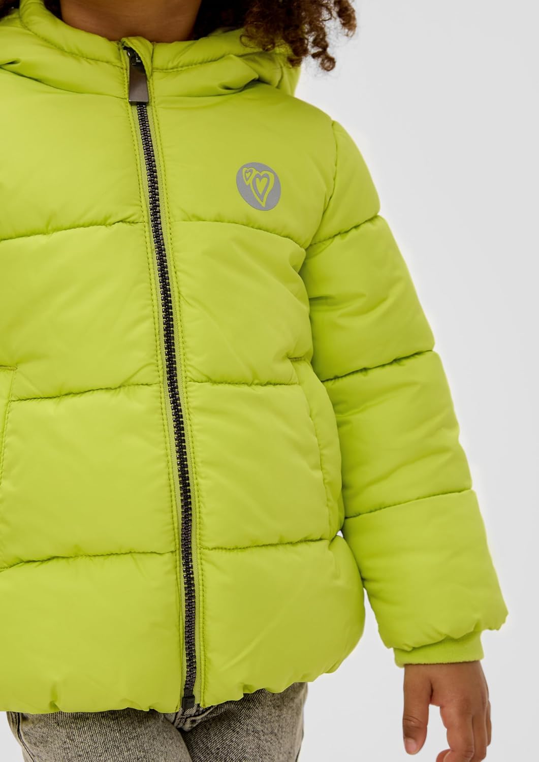 s.Oliver Mädchen Outdoor Jacke 116 Limettengrün, 116 Limettengrün