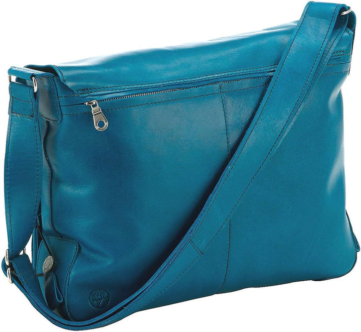 Harolds Jil Kuriertasche aus Leder 36 cm braun
