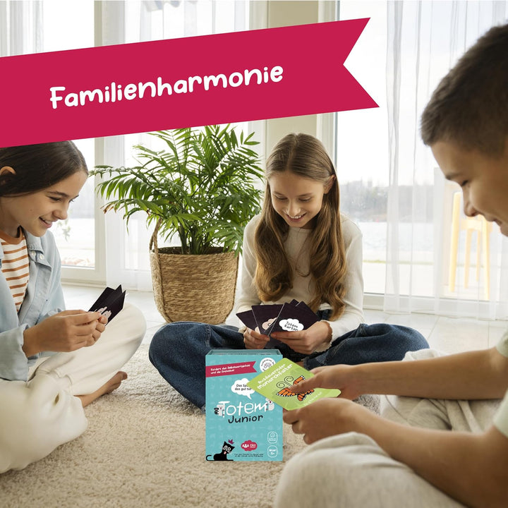 Totem Junior Kartenspiel für Kinder – Therapiespiel ab 5 Jahren für Selbstbewusstsein & Empathie, Fa