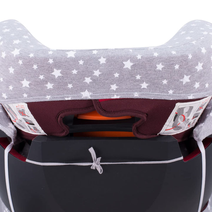 JYOKO Kids Bezug für Autositz Kompatibel mit Cybex Solution Fix (White Star), White Star