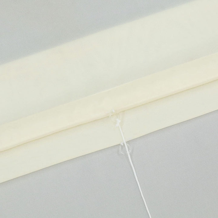 Delien Raffrollo mit Schlaufen Halbtransparente Vorhang Unifarbige Raffgardine Schlaufenrollo »Macar