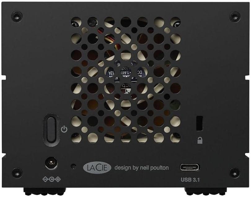 LaCie 2big RAID USB-C, Enterprise HDD 8TB externe Festplatte, 3.5 Zoll, RAID 1, 2, USB-C, PC & Mac,