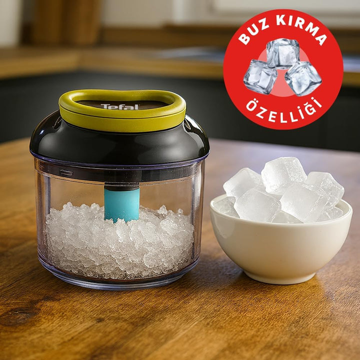 Tefal K13210 5-Sekunden-Zerkleinerer ohne Strom, 900ml; Universalzerkleinerer für Gemüse, Obst, Nüss