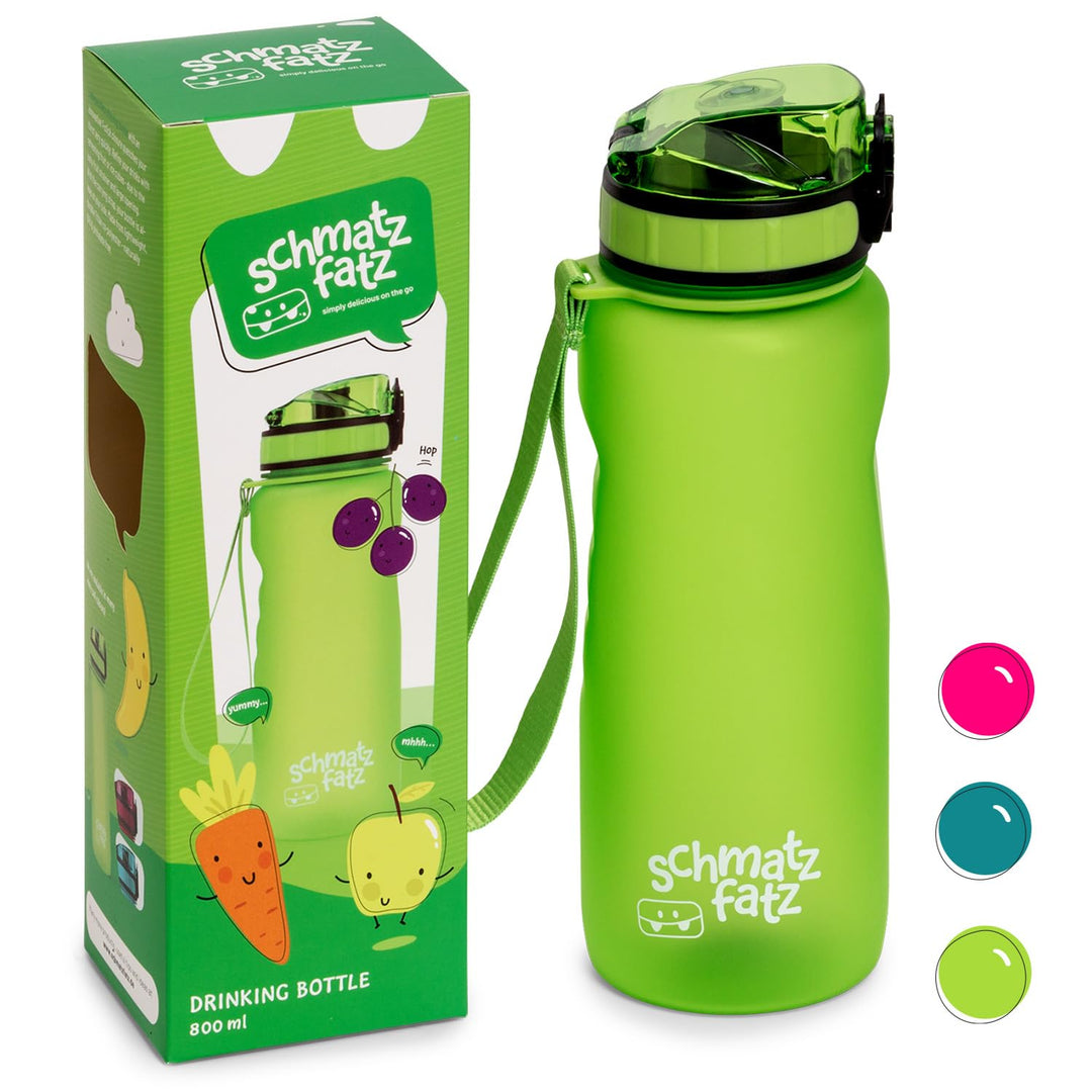 schmatzfatz Sport-Trinkflasche, hält das Wasser kalt, Trinkflaschen für Erwachsene, Kinder, Trinkfla