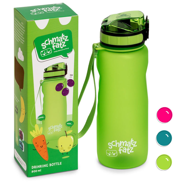 schmatzfatz Sport-Trinkflasche, hält das Wasser kalt, Trinkflaschen für Erwachsene, Kinder, Trinkfla