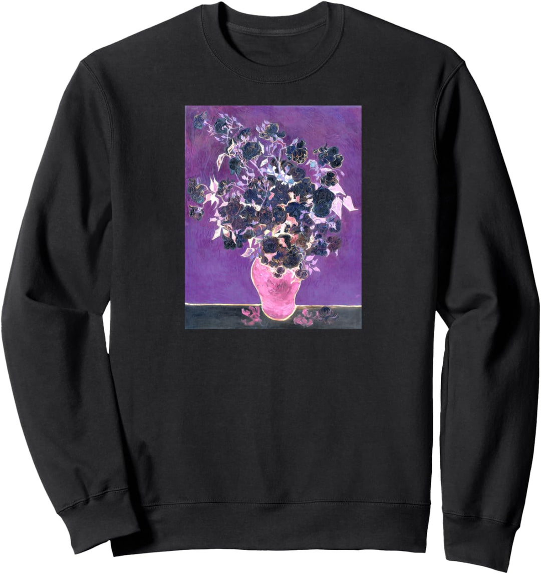 Vincent van Gogh "Rosen" Remix Berühmte Kunst Stilvoll Sweatshirt