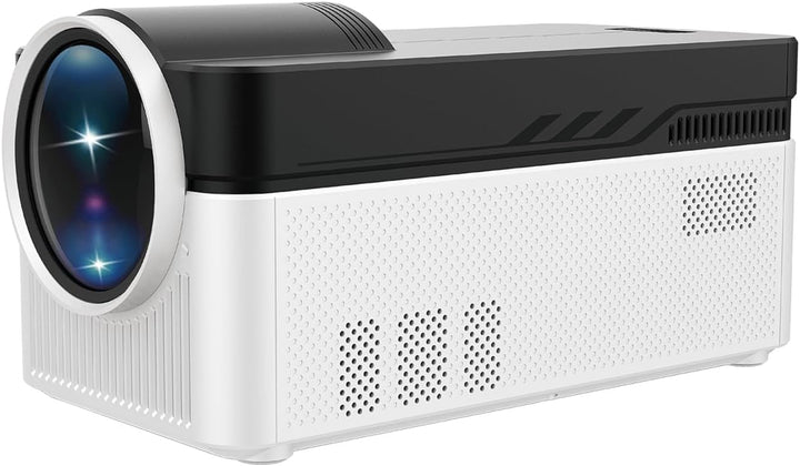 LQWELL® Beamer, Heimkino Projektor 1080P, unterstützt WiFi 6, BT5.4, 8K-Wiedergabe mit Android OS, 2