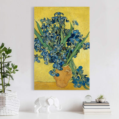 PICANOVA – Vincent Van Gogh Irises May 40x60 cm – Bild auf Leinwand – Leinwandbild – Premium Leinwan