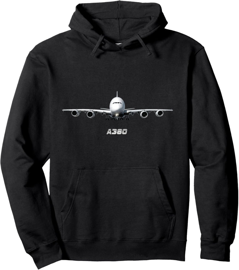 Passagierflugzeug 380, Airliner, Flugzeug, Grossraumflugzeug Pullover Hoodie