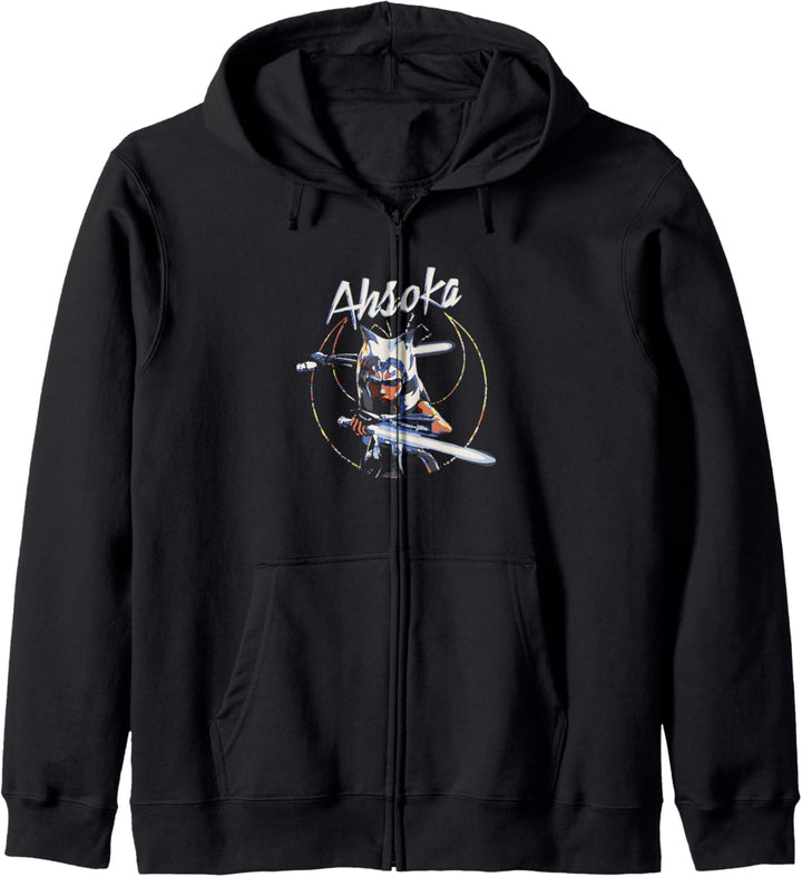 Star Wars Ahsoka Clone Wars Transparent Rebel Emblem Kapuzenjacke