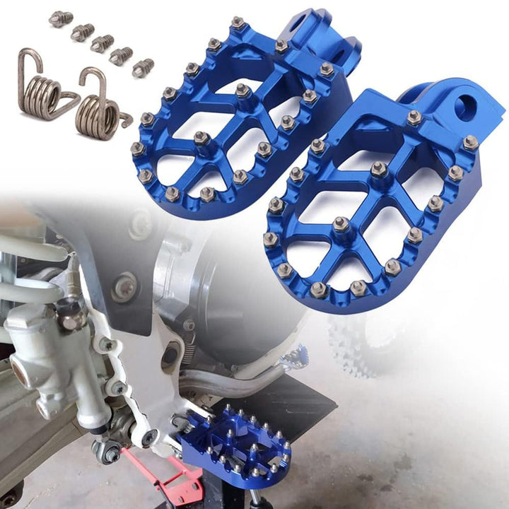 JFGRACING Motorrad CNC Fussrasten Fussrasten Ruhepedale Für 65-701 TE TC FE FC Enduro SUPER Moto 14-