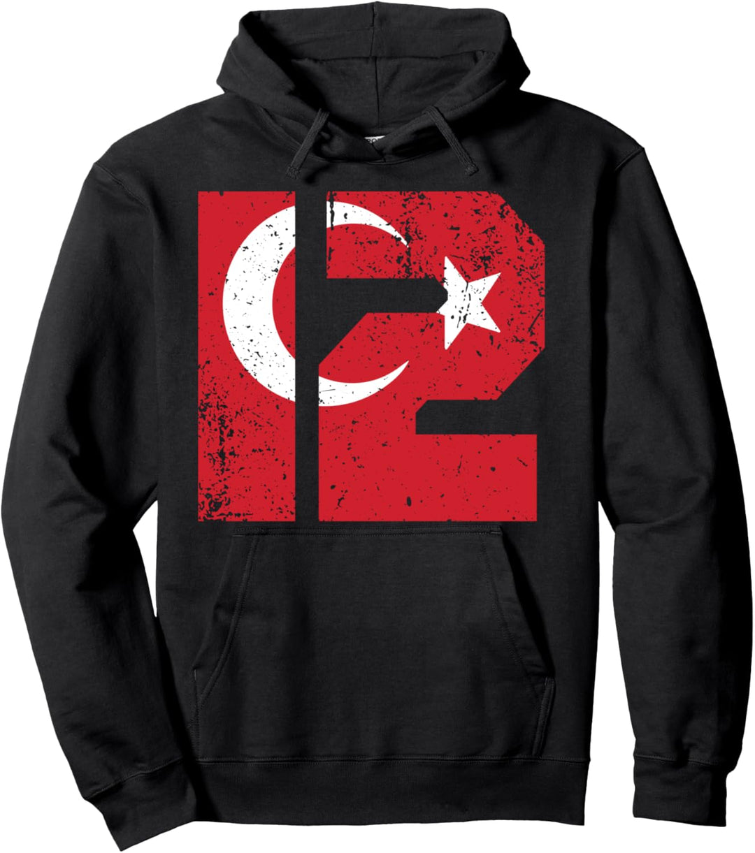 Bingöl 12 Memleket Türkei Fahne Geschenkidee Pullover Hoodie