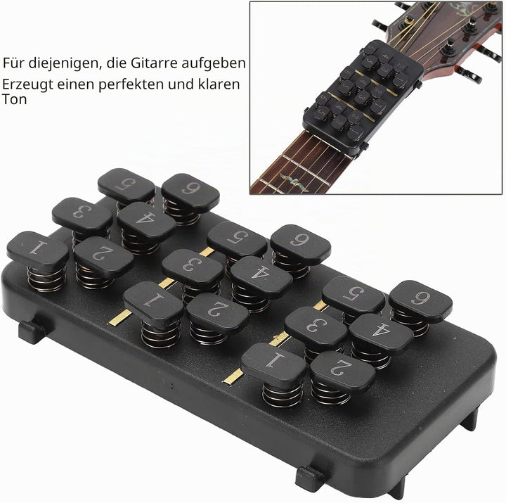110+ Akkorde Gitarrenwechsler, Hilfsmittel-Lernsystem für Anfänger, Klarer Ton, Gitarren-Akkord-Trai
