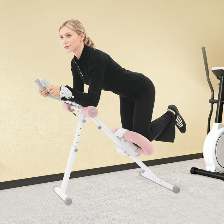 Bauchtrainer für Zuhause, Bauchmuskeltrainer Abdominalmaschine, Klappbar Bauchmuskeltraining Multifu