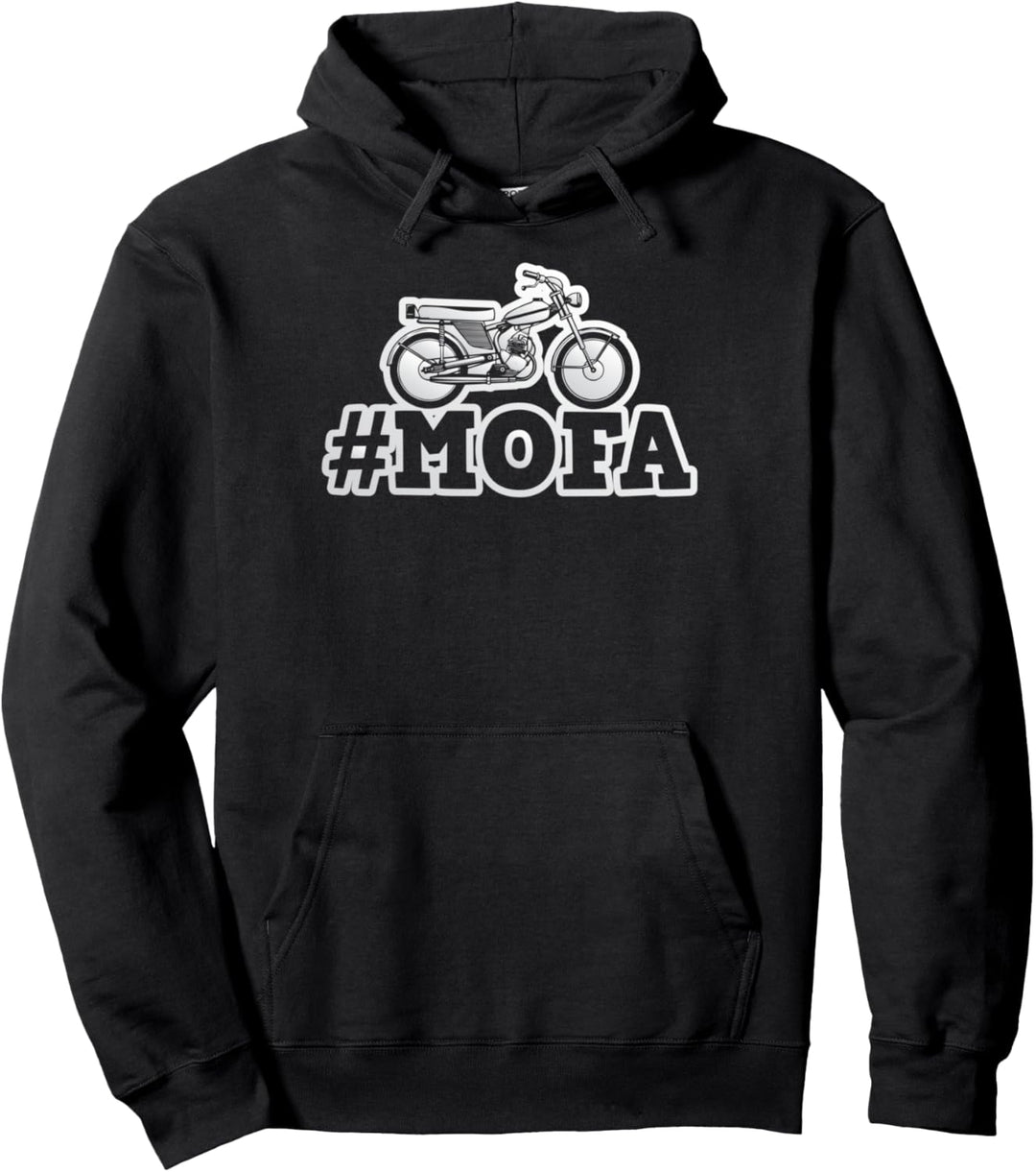 Oldtimer Moped Mofaroller Mofa 25 kmh Pullover Hoodie