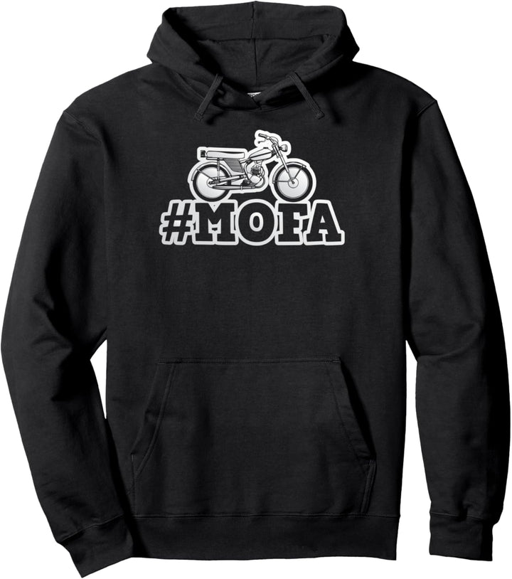 Oldtimer Moped Mofaroller Mofa 25 kmh Pullover Hoodie