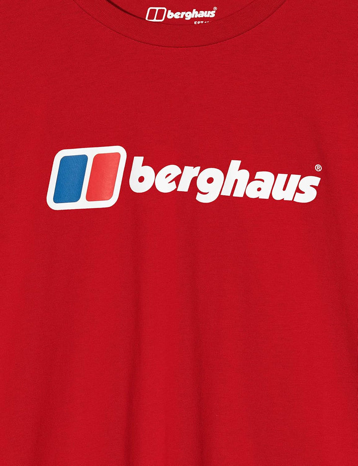 Berghaus Herren Big Corp Logo T-Shirt S Haute Red, S Haute Red