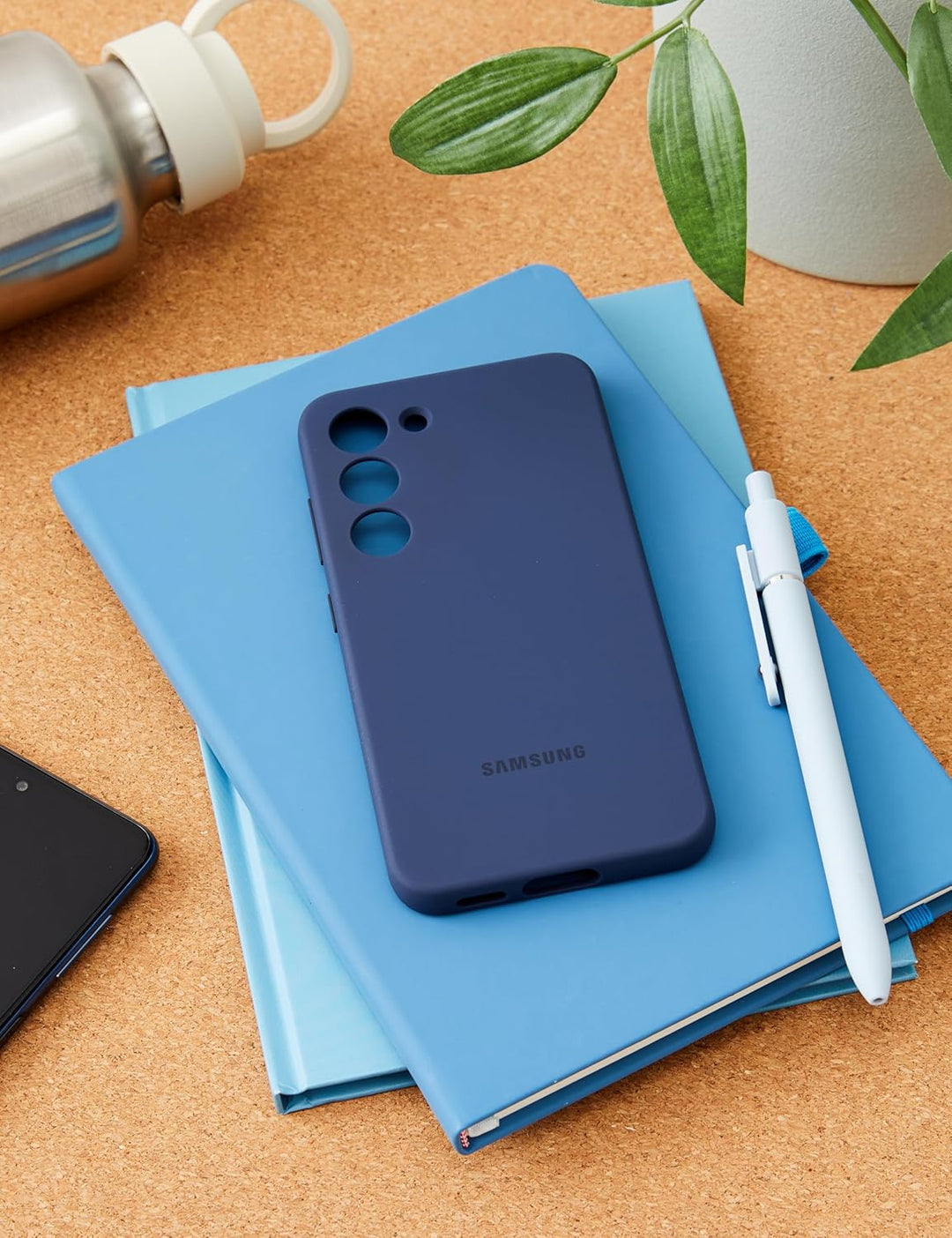 Samsung Silicone Smartphone Case EF-PS918 für Galaxy S23 Ultra, Handy-Hülle, Silikon, Kratzfest, Sch