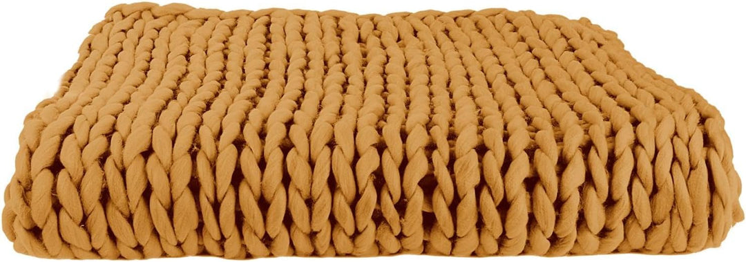 THE HOME DECO FACTORY – Manta, ACR lico, Amarillo, Talla nica, gelb, one Size, CMTX8073