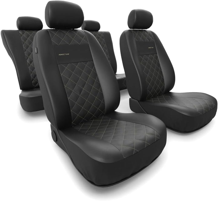 Mossa - Universal Sitzbezüge Auto kompatibel mit VW Volkswagen Tiguan I, II, III (2007- ) - Autositz
