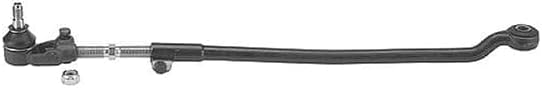 febi bilstein 14135 Spurstange mit Endstück und Sicherungsmutter , 1 Stück Vorderachse links, Vorder