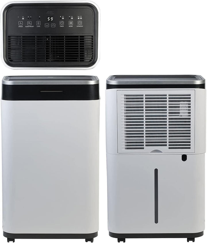 Sichler Haushaltsgeräte Entfeuchter: Smarter WLAN-Luftentfeuchter mit Timer und App, 25 Liter/Tag (L