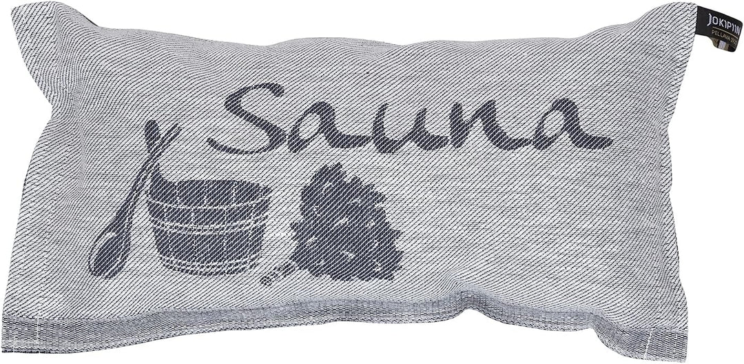Jokipiin Pellava Jokipiin 1 Saunakissen Lieblings-Reisekissen Design: Sauna Abmessungen: 40 x 22 cm,